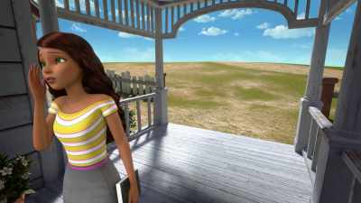 [doorbell rings] - Barbie: A Touch of Magic