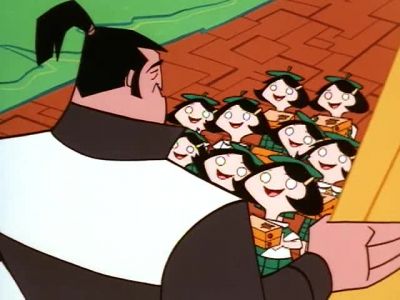 [doorbell rings] - Johnny Bravo