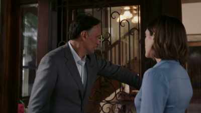 [doorbell rings]
- So your strategy - Bluff City Law