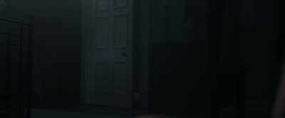 [doorknob squeaks]
[door creaks] - Fear the Invisible Man