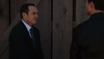 Door's barred from the inside. - Marvel's Agents of S.H.I.E.L.D.