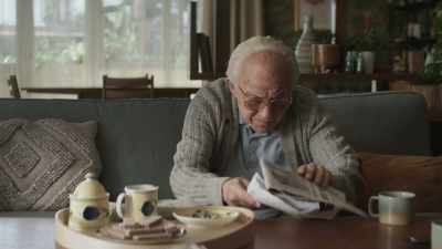 Door's open. Coffee's ready. - The Tattooist of Auschwitz