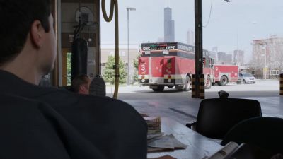 [doors thudding] - Chicago Fire