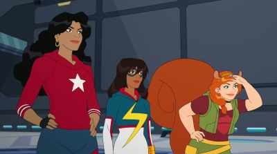 DOREEN Walloping walnuts America Again - Marvel Rising: Operation Shuri