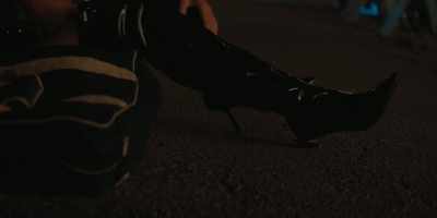 [Doris] I'm fine. These stupid boots. - Suncoast