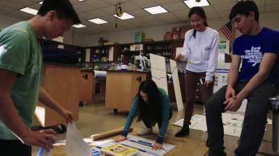 DORIS: Our class we have
12 kids, almost 100% Asian. - Science Fair