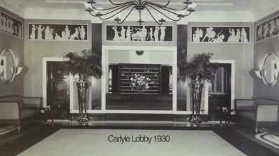 Dorothy Draper was retained
by Moses Ginsberg at that time. - Always at The Carlyle