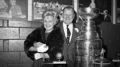 Dorothy's passing
in 1969 due to cancer - Offside: The Harold Ballard Story
