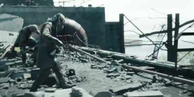 (dosimeters crackling loudly) - Chernobyl