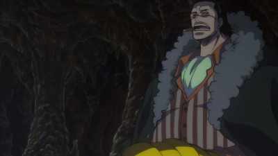 "Douglas Bullet"
is involved behind this fest. - One Piece: Stampede