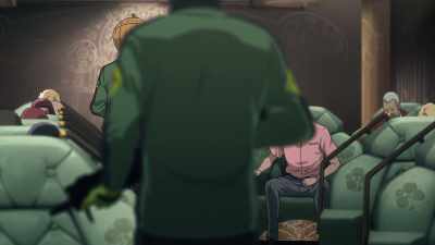 Douglas Higgins,
Jupiter Development Agency Director, - Mobile Suit Gundam Hathaway