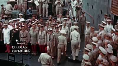 Douglas MacArthur:
I HAD RECEIVED NO INSTRUCTIONS - The Pacific War in Color