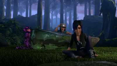 Douxie, where is the flying castle? - Wizards: Tales of Arcadia