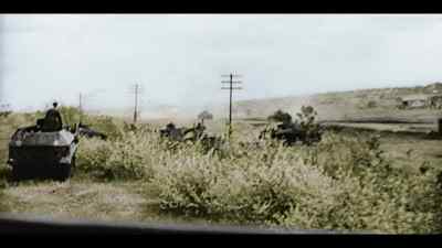 Down below,
the Panzer regiments have arrived. - World War II: From the Frontlines