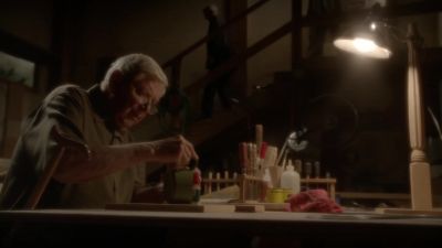 Down here in the
basement, Jethro! - NCIS