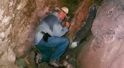 ‐ Down in Arizona,
carved in there, - Lost Gold of World War II
