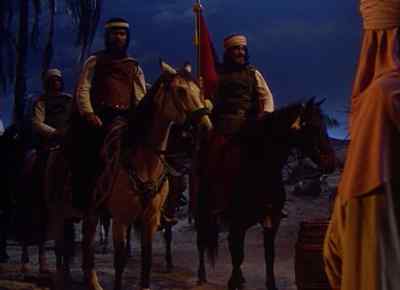 - Down, you jackals. - The Desert Hawk