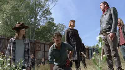 Down. Or again. - The Walking Dead