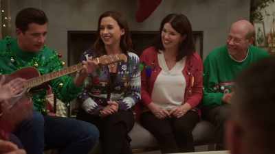 Down to the chimney
with good St. Nick. - Haul Out the Holly