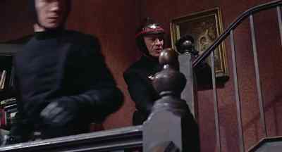 Down there! Throw them all down! - Fahrenheit 451