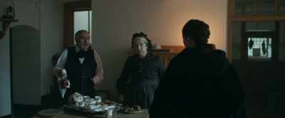 Downstairs after upstairs,
Mrs. Rusk. - Lies We Tell