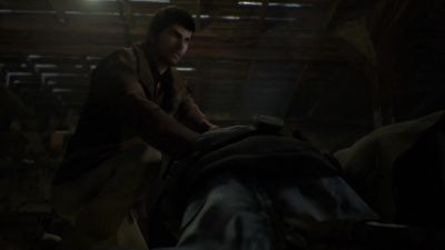 Downstairs. - Resident Evil: Damnation