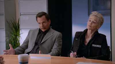 Dr. Alexander, please forgive
my trainee here as she's new and stupid - Murderville