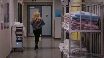 - Dr. Ashcroft to third-floor
recovery--code blue. - The InBetween