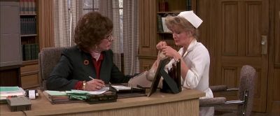 Dr Brewster has tried to seduce several nurses on this ward - Tootsie