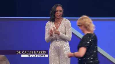 Dr. Callie is a vet - 2022 American Rescue Dog Show