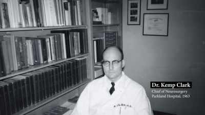 Dr. Clark took the responsibility - JFK: What The Doctors Saw