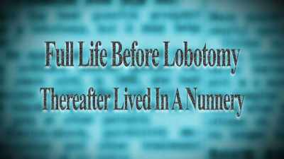- Dr. Freeman's lobotomy
doesn't go exactly as planned, - The UnBelievable with Dan Aykroyd