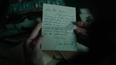 [Dr. Garrett] …you showed
such a keen interest in my work - The Essex Serpent