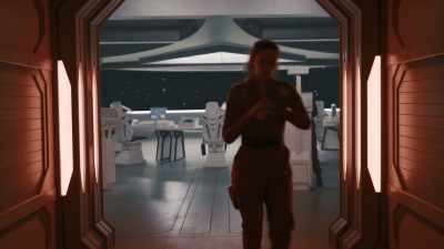 Dr. Kabir, meet me
at airlock 23, stat. - The Ark