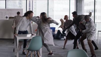 [Dr. Lahr] Give me the hard drive. - Supergirl