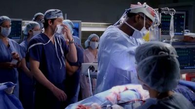 Dr. Leonard, would you please close for
Dr. Burke. He has a wedding to get to. - Grey's Anatomy