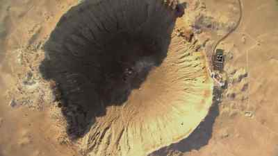 Dr. Levison: THE METEOR CRATER
WHICH WE SEE HERE TODAY - How the Universe Works