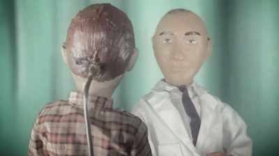 Dr. Lillehei pleads
with Earl Bakken. - Six Degrees with Mike Rowe