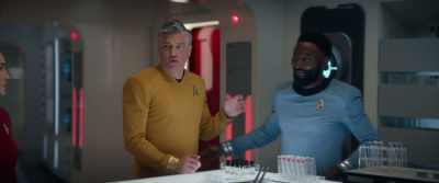 Dr. M'Benga toured the Mojave with me - Star Trek: Strange New Worlds