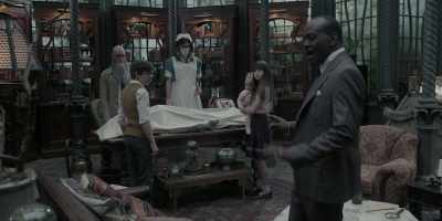 Dr. Montgomery must have forgotten
to lock the cage properly, - A Series of Unfortunate Events