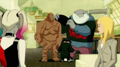 - [Dr. Psycho] Ah! Ah! Come on!
- [sighs] - Harley Quinn
