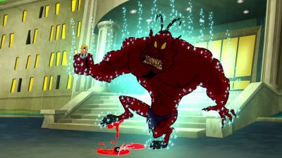 Dr Satan will shrink back to normal size - The Haunted World of El Superbeasto