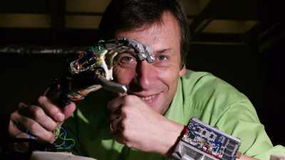 Dr. Warwick, or Captain Cyborg,
as he's dubbed by his peers, - The UnBelievable with Dan Aykroyd