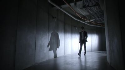 Dr. Wells. Dr. Wells, Ronnie did it. He vented the system. S.T.A.R. Labs should hold. Good man. I'm - The Flash