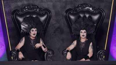 [Dracmorda and Koko chuckling] - The Boulet Brothers' Dragula: Titans