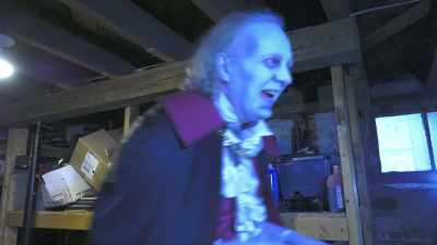 (Dracula breathing deeply) - Sharkula