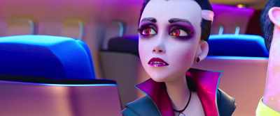 Dracula?
How did you get on this plane? - Monster Family