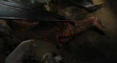 (dragon groans) - Dolittle