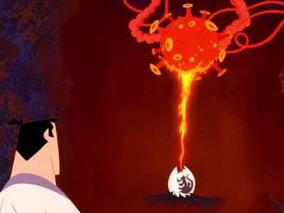 DRAGON: Please hurry. - Samurai Jack