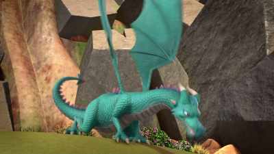 [dragon roars] - Barbie: A Touch of Magic